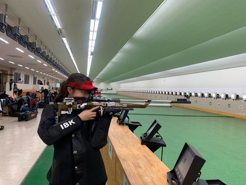 도쿄올림픽 사격 여자 10m공기소총 금메달 후보로 꼽히는 임하나. [사진 임하나 제공]