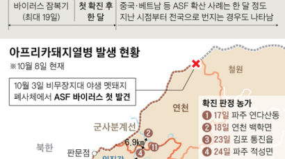 돼지열병 ‘3주 고비’ 넘기나…확진 판정 5일간 無