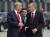 도널드 트럼프 미국 대통령(왼쪽)은 레제프 타이이프 에르도안 터키 대통령(오른쪽)과 지난 6일 전화통화를 한 뒤 시리아 주둔 미군의 철군 의사를 밝혔다.[AP =연합뉴스]