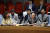 장쥔 중국 유엔대표부 대사가 8일 유엔 안전보장이사회 회의에서 발언하고 있다. 김성 북한 유엔대사는 지난 2일 북극성-3형 발사를 놓고 안보리가 비공개토의를 하기로 한 데 불참했다.[신화=연합뉴스]