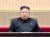 김정은 북한 국무위원장이 8일 평양체육관에서 열린 김일성 주석 사망 25주기 중앙추모대회에 참석했다고 조선중앙TV가 전했다. [연합뉴스]