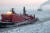 지난 3월 러시아의 핵추진 쇄빙선 승리50주년기념호가 북극바다를 항해하고 있다. [TASS=연합] 