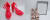 &#39;오늘의 운세&#39;에 출연 중인 가수 전효성이 기증한 멜리사 신발 두 켤레 [사진 위스타트]