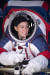 15일(현지시간) 미 워싱턴의 나사 본부에서 열린 차세대 우주복을 공개 행사에서 크리스틴 댄스가 신형우주복 &#39;xEMU&#39;(Exploration Extravehicular Mobility Unit)를 입고 엄지를 치켜세우고 있다. [AP=연합뉴스]