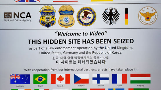 아동음란물 다크넷 비밀사이트 이용자 337명 적발 223명은 한국인
