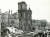 2차세계대전 중 파괴된 바르샤바의 성 십자가 성당. 전쟁이 끝난 후 성당은 재건되었고 쇼팽의 심장은 다시 성당안에 안치되었다. [사진 Wikimedia Commons (Public Domain)]