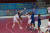 남자 핸드볼 대표팀이 쿠웨이트와 도쿄올림픽 아시아 예선 2차전을 치르고 있다. 슈팅하는 정수영. [사진 대한핸드볼협회]
