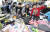 2019 위아자 나눔장터의 어린이장터 코너에 참여한 조현우(맨 왼쪽)은 &#34;직접 물건을 파는 게 재미있어 자주 참여하고 싶다&#34;고 말했다. 임현동 기자