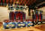 일본 궁내청이 19일 공개한 &#39;다카미쿠라&#39;(왼쪽)와 &#39;미초다이&#39;.   다카미쿠라는 나라 시대부터 일왕이 중요 의식이 열릴 때 사용하는 장막을 갖춘 좌석이다. 미초다이는 왕비가 쓴다. [연합뉴스]