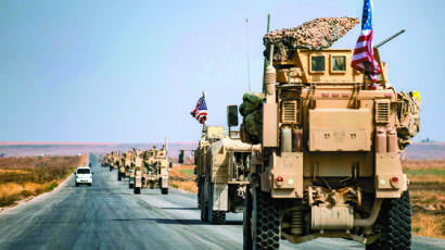 [사진] 미군 시리아 북부서 철수