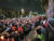 23일 오후 서울 서초구 대검찰청 앞 서초대로에서 사법적폐청산 범시민연대가 주최한 &#39;정경심 구속영장 기각 촉구 집회&#39;가 열리고 있다. 남궁민 기자 