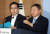 박백범 교육부 차관(오른쪽)이 지난 8월 정부 서울청사에서 2021년 대학 기본역량 진단 기본계획 시안을 발표하고 있다. [연합뉴스]