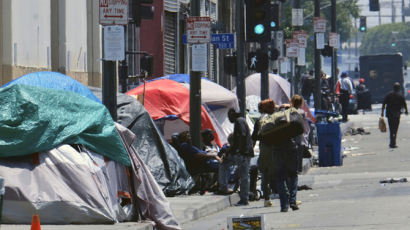 심각한 캘리포니아 노숙자 문제… 美대선 핵심이슈로 떠올라 