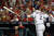 휴스턴 애스트로스 알렉스 브레그먼이 WS 4차전에서 역대 20번째 만루홈런을 친 뒤 외야를 바라보고 있다. [AP=연합뉴스]