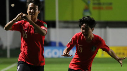 '강인이 동생들' U-17축구대표팀, 아이티 꺾고 월드컵 첫 승