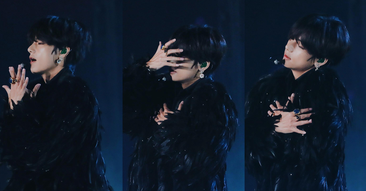 BTS V Tries Out A New Sexy Black Look