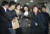 지난 23일 서울중앙지법 영장실질심사에 들어서는 정경심 동양대 교수의 모습. [뉴스1]