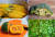 루테인이 많은 음식들 옥수수, 브로콜리, 시금치, 호박. (시계방향으로) [사진 pixabay]