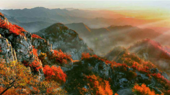 [서소문사진관]'묘한 향기가 난다'는 북한 묘향산에 찾아온 가을 풍경