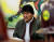 에보 모랄레스 볼리비아 대통령이 7일(현지시간) 볼리비아 라 파스 대통령 궁에서 광부 지도자들과의 회의에 참석해 있다. [로이터=연합뉴스]