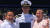 해군사관생도 출신인 노아 송(가운데), 아버지 빌, 어머니 스테이시. [ESPN 캡처]