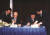 2002년 셀트리온 설립 계약 체결 당시의 모습. 오른쪽 둘째가 서정진 회장. [사진 셀트리온]