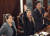 자니네 아녜스 부의장이 12일 오후 라파스에서 열린 상원회의에서 자신을 볼리비아 임시 대통령으로 셀프 선언하고 있다.[ AP=연합뉴스]