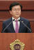 박용근 전북도의원(장수)이 지난 8일 열린 제368회 정례회에서 5분 자유발언을 하고 있다. [연합뉴스]