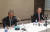 허창수 전경련 회장(오른쪽)과 권태신 전경련 부회장(왼쪽)이 15일 도쿄 경단련회관에서 &#39;제28회 한일재계회의&#39;와 관련해 기자회견을 하고 있다. [사진 전경련]