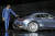 플라비오 만조니 페리라 디자인 수석 부사장이 14일 새 모델 &#39;로마&#39; 자동차에 대한 설명을 하고 있다. [EPA=연합뉴스]