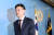 자유한국당 3선 김세연 의원이 17일 오전 총선 불출마 선언 기자회견을 한 뒤 국회 정론관을 나서고 있다. [연합뉴스]