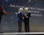 조정원 세계태권도연맹 총재(오른쪽)가 에릭 생트롱 국제대학스포츠연맹 사무총장으로부터 올해의 국제경기연맹상을 수상하고 있다. [사진 세계태권도연맹] 