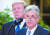 2017년 트럼프 대통령(왼쪽)이 제롬 파월을 연방준비제도(Fed) 의장으로 지명한 직후 모습. 이후 기준금리 인하를 놓고 둘의 관계는 평탄하지 못했다. [로이터=연합뉴스]