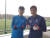 지난해 1월16일 토트넘 손흥민(왼쪽)과 포체티노 감독이 평창동계올림픽 장갑을 끼고 손가락 하트 포즈를 취하며 평창올림픽의 성공적인 개최를 응원했다.[사진 토트넘 페이스북]