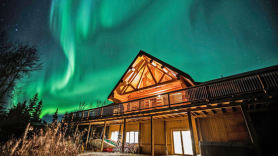 [알림] 캐나다 통나무집에서 북극 오로라를 즐기다