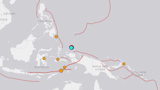 인니 파푸아 지역에서 규모 6.1 지진 발생