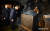하토야마 유키오 전 일본 총리가 지난달 12일 부산 국립일제강제동원 역사관을 방문해 탄광 노동자 전시물에 고개를 숙이고 있다. [뉴시스]