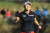 김세영이 25일 열린 LPGA 투어 CME그룹 투어 챔피언십 최종 라운드 18번 홀에서 우승을 확정한 뒤 주먹을 불끈 쥐며 환호하고 있다. [AFP=연합뉴스]