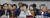 최영애 국가인권위원장(가운데)이 28일 서울 여의도 국회에서 열린 운영위원회 전체회의 회의에서 의원 질의에 답변하고 있다. [뉴스1]