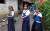 과테말라 퀘키 원주민 소녀들이 산페드로 카르차 지역 티풀칸 마을에서 태권도를 연습하고 있다. [사진 유튜브 캡처]