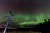  지난해 12월, 캐나다 유콘 화이트호스에서 만난 오로라. 초록빛 파도가 일렁이는 기이한 풍광을 넋 놓고 바라봤다. 최승표 기자. 