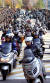 2011년 11월 성균관대의 수시 시험을 마친 학생들을 태워 다음 수시 응시 학교로 데려가는 오토바이들 [중앙포토]