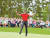 타이거 우즈(Tiger Woods)가 오거스타 내셔널 골프 클 럽에서 열린 제83회 마스터스 토너먼트에서 메이저 대회 챔피언으로 재 등극했다. 타이거 우즈가 우승을 자축하며 환호하고 있다. [사진 롤렉스]