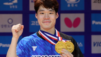 2019년 대한민국 남자탁구왕은 장우진...단ㆍ복식 석권