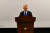 이상철 신임 전쟁기념사업회 회장이 10일 취임사를 발표하고 있다. [사진 전쟁기념사업회]