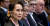 지난 10일 &#39;로힝야 학살&#39; 혐의 ICJ 법정에 변호인단장으로 출석한 수치 미얀마 국가고문. [AFP=연합뉴스]