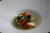 파크 하얏트 서울 &#39;더 테이스트-발효 디너세트&#39; : 방어회. 동치미 육수와 함께 내고, 먹을 때는 토마토 동치미와 함께 먹도록 했다. 