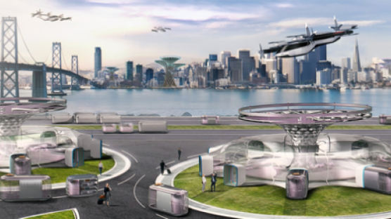 '하늘을 날아 출근하는 날'…현대차, 미래 모빌리티 티저 공개 