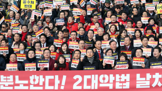 한국당, 오늘 국회서 여섯번째 선거법·공수처법 규탄대회