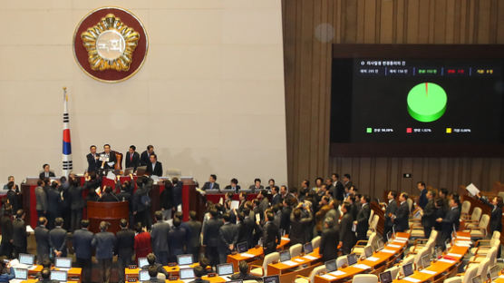 한국당 꼼수에 민주당 역꼼수···의안과 앞에 죽치고 서있었다 
